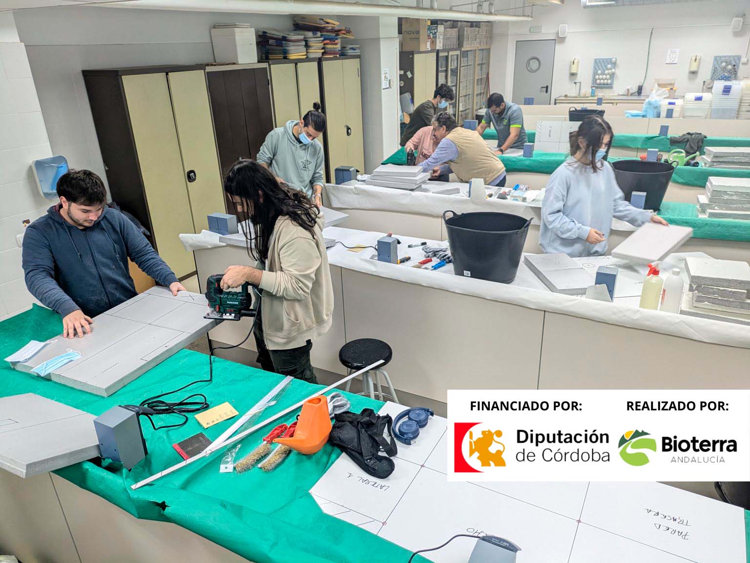 Seguimos desarrollando talleres de cajas nido en nuestro proyecto de biodiversidad urbana